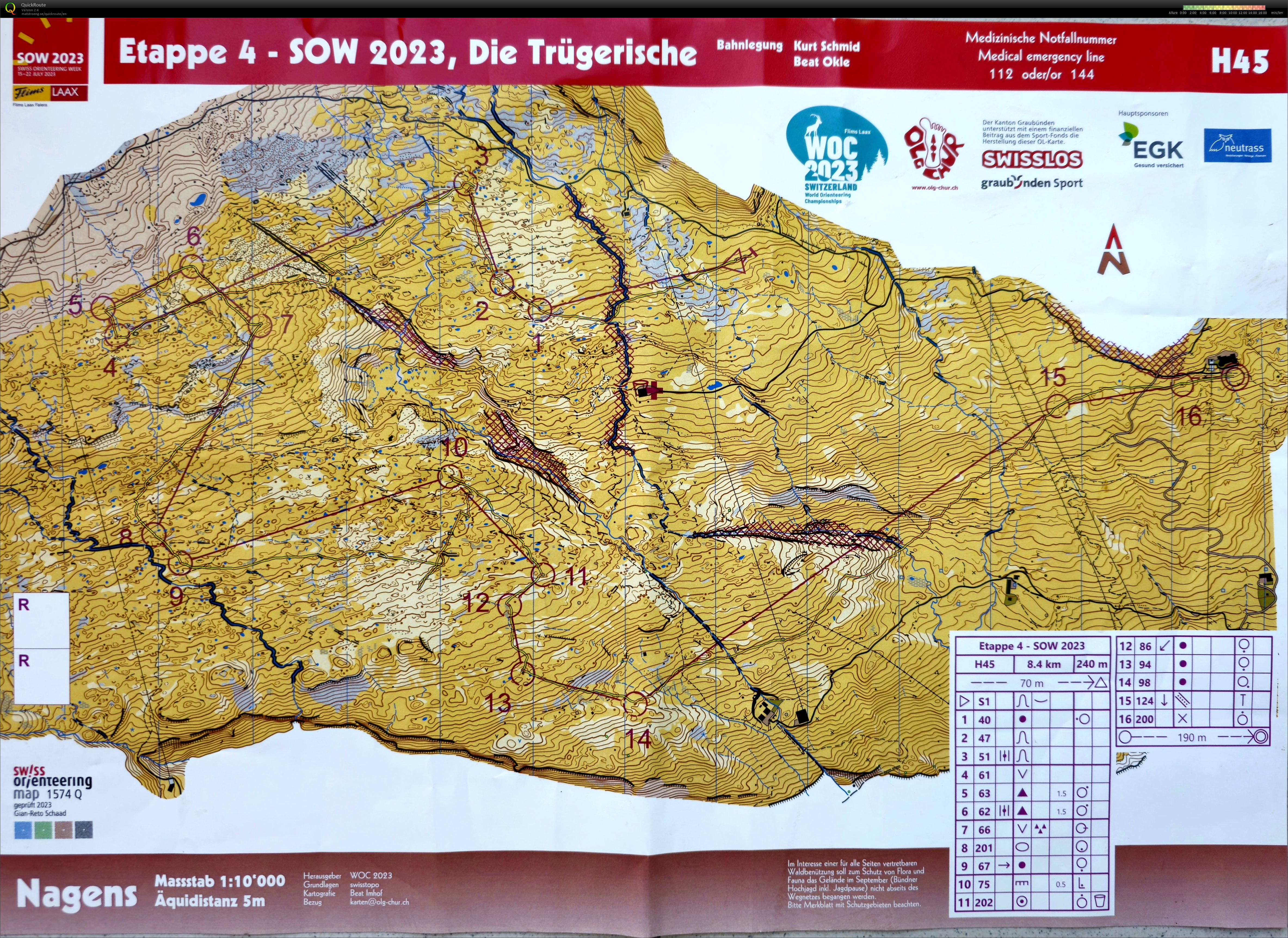 Swiss Orienteering Week - Etape 4 - Die Trügerische (20-07-2023)