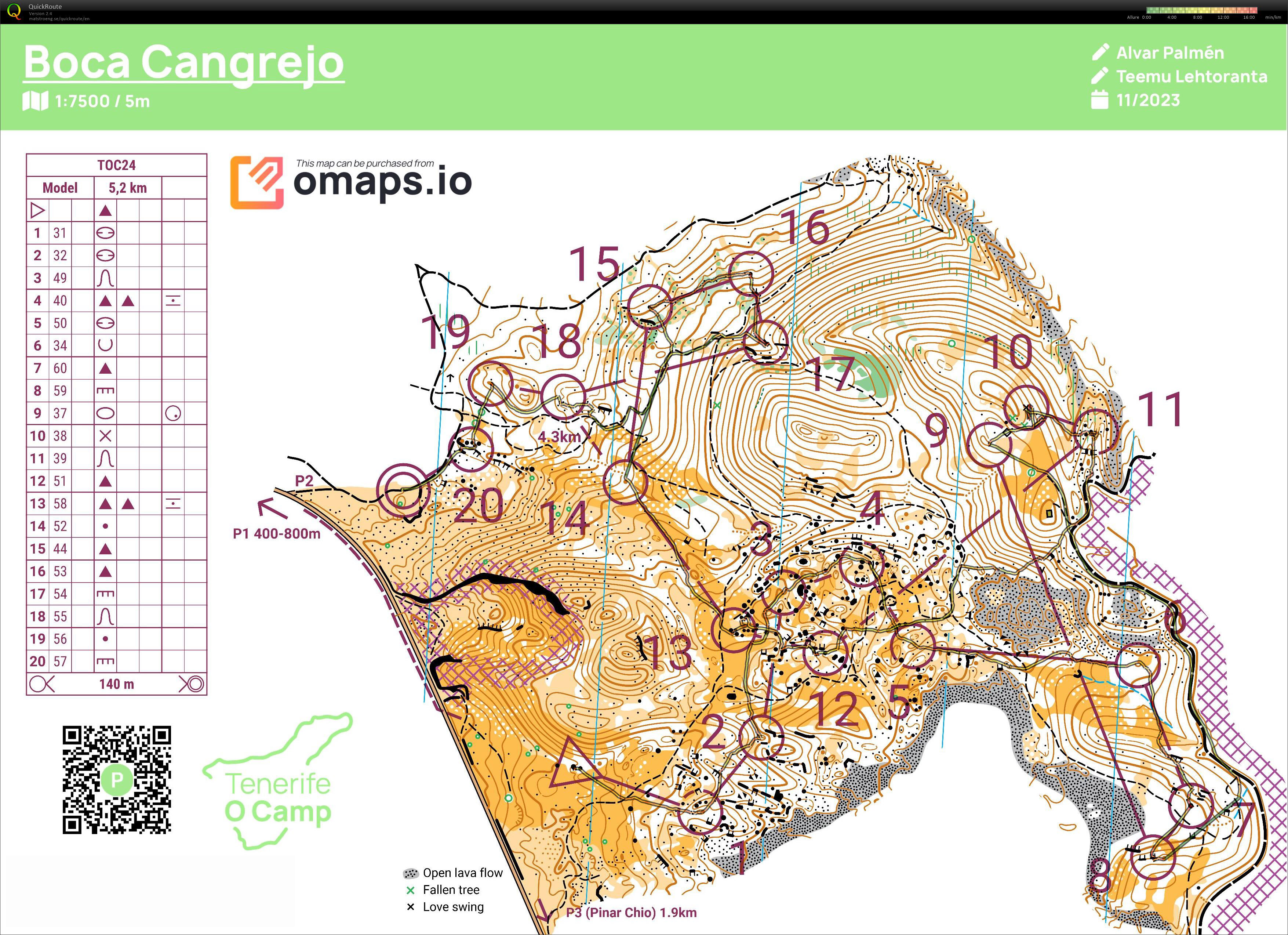 Tenerife O Camp- Model Event (2024-09-13)