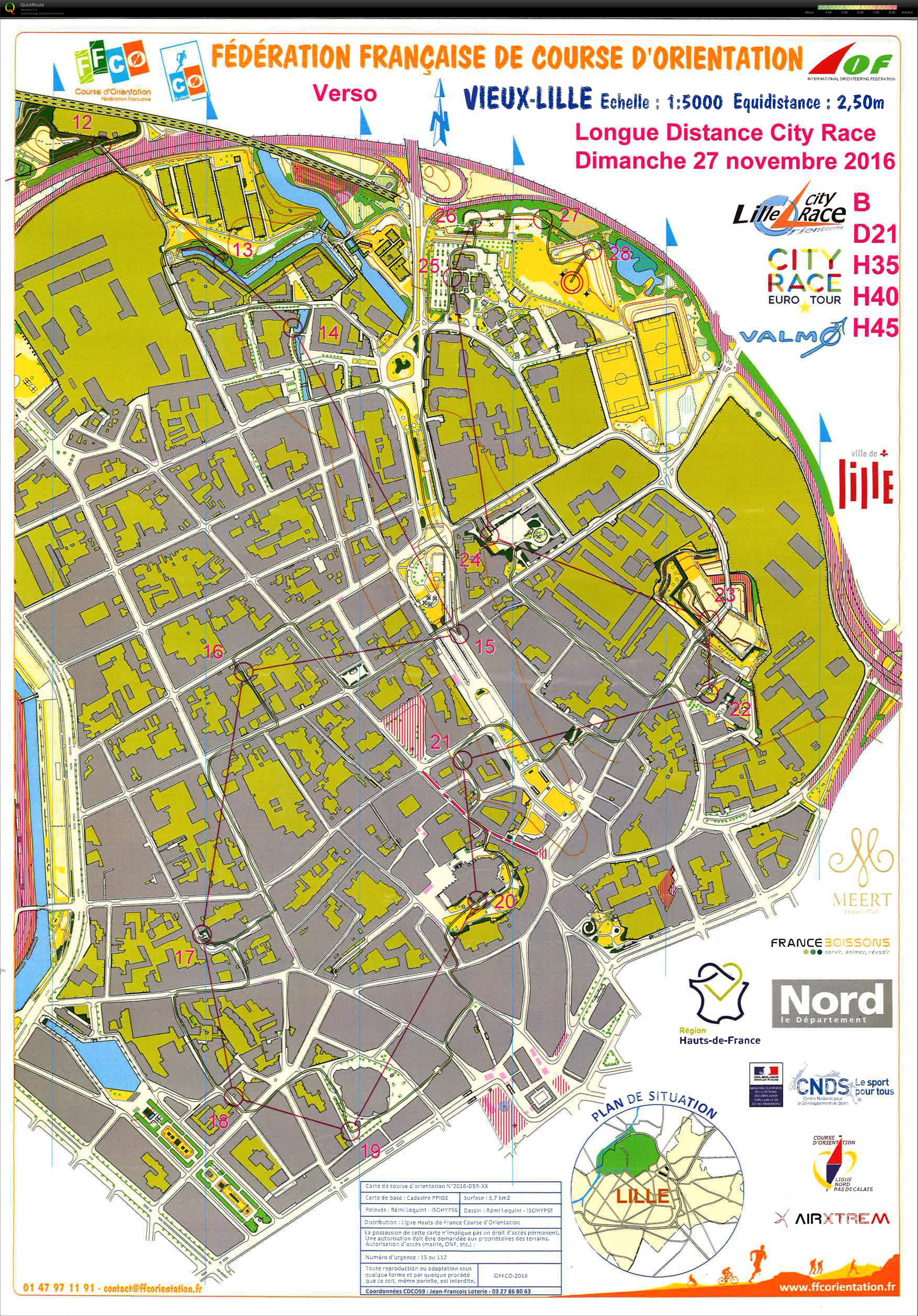 Lille City Race - Vieux Lille (27-11-2016)