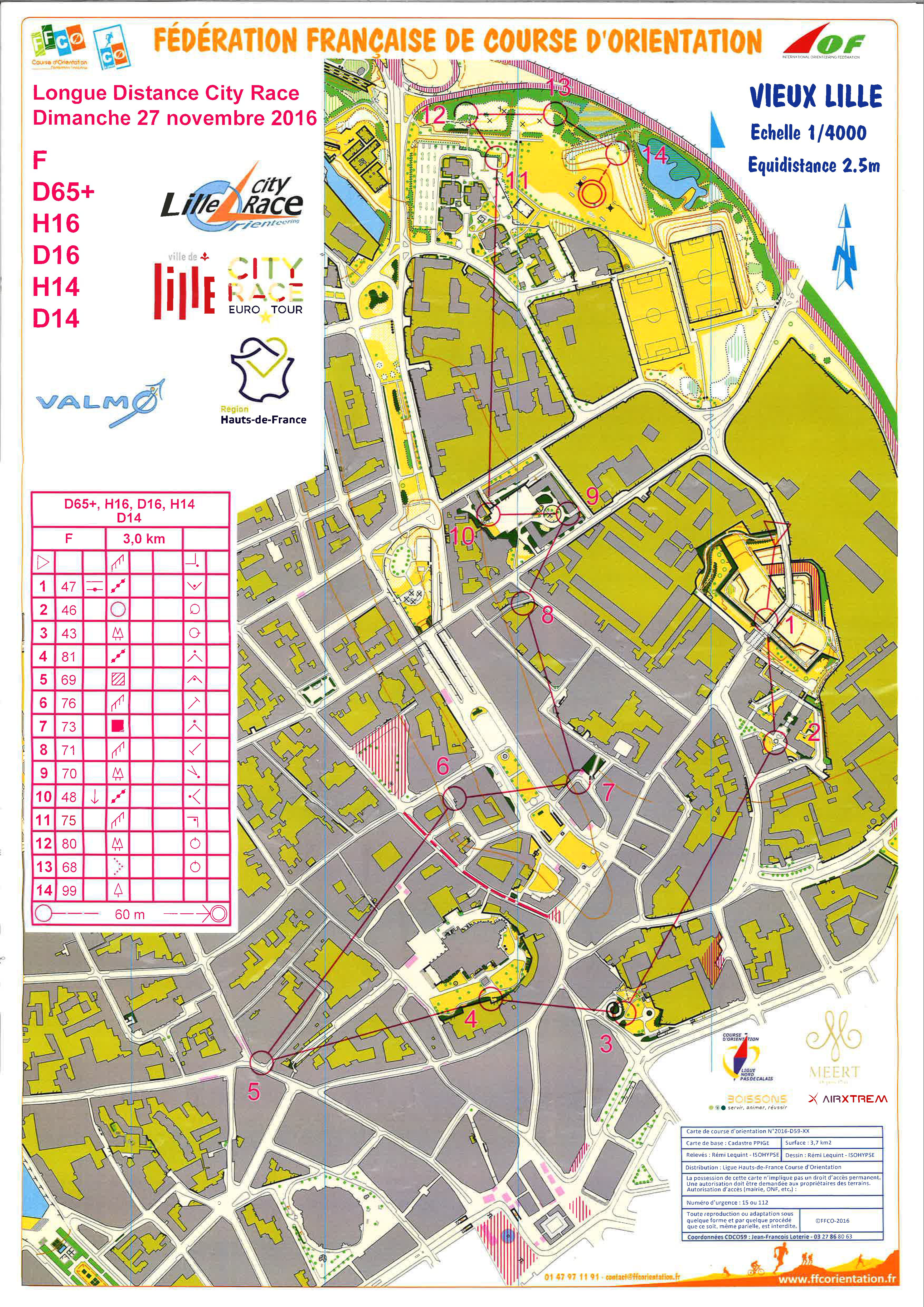 Lille City Race - Vieux Lille (27.11.2016)